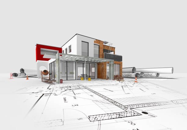 modern house architecture design work
